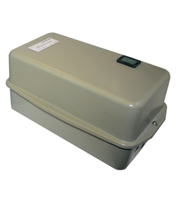 ПМА-4210 У3 В, 380В, 2з+2р, 63А, нереверс., с реле 53,5-63,0А, в корпусе IP40, с кнопкой R  (ЭТ)