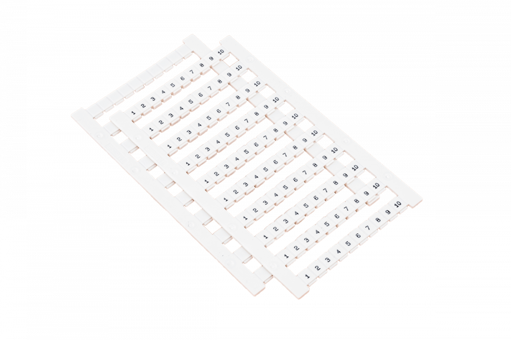 Маркировка пружинных клемм 4 мм², 41-50 (уп. 100 шт.)