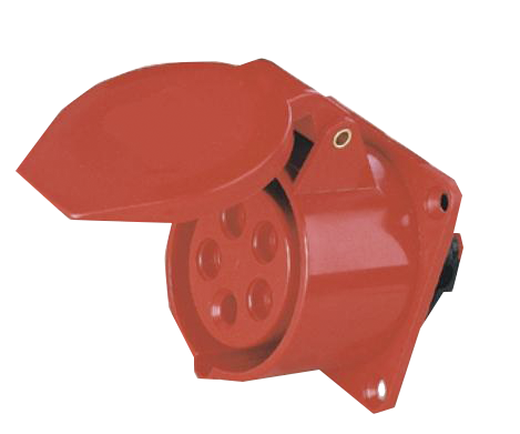 Розетка фланцевая 325-32А-6h-380AC-3P+PE+N-IP44, 5 шт