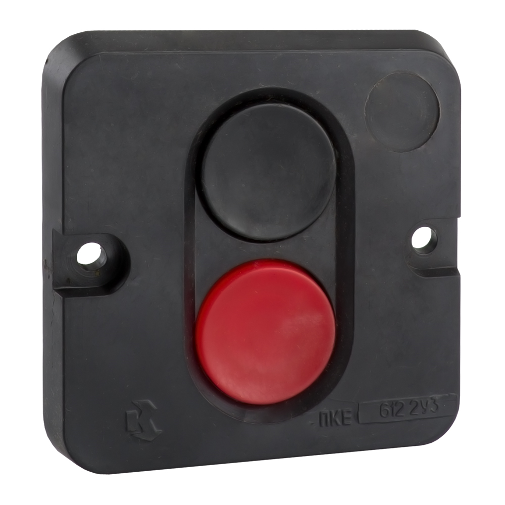 Пост кнопочный ПКЕ 612-2-У3-IP40-КЭАЗ, 20 шт