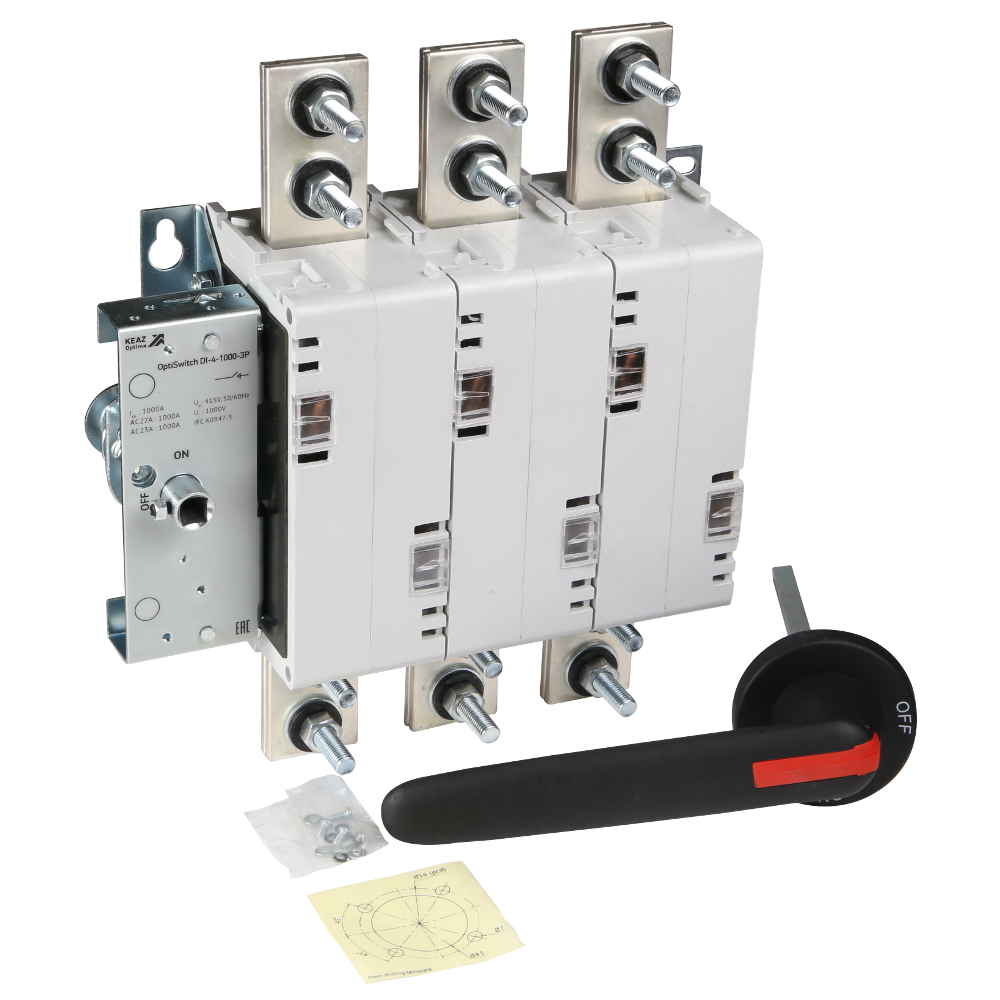 Выключатель нагрузки OptiSwitch DI-4-1000-3P