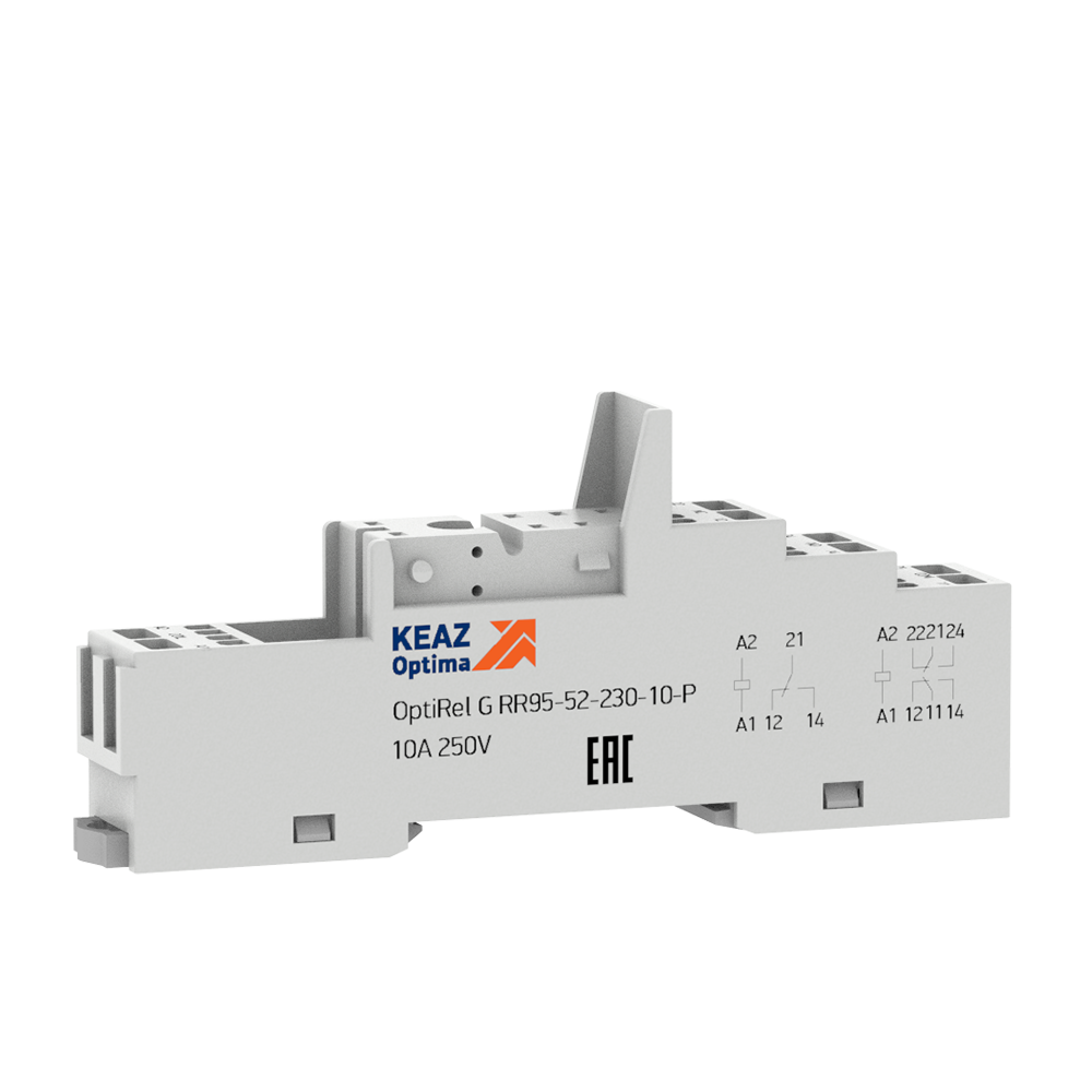 Розетка для реле OptiRel G RR95-52-230-10-P, 10 шт