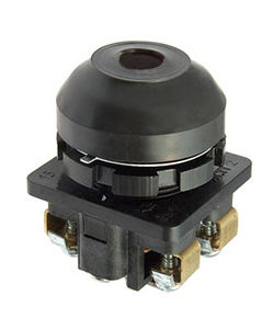 КЕ-081/2, черный, 1з+1р, цилиндр, IP54, 10А, 660В  (ЭТ)