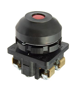 КЕ-081/2, красный, 1з+1р, цилиндр, IP54, 10А ,660В  (ЭТ)