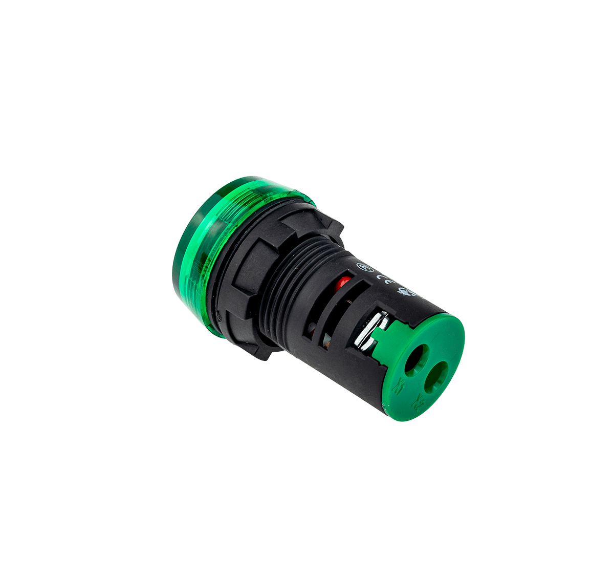 Сигнальная лампа, зеленый, 220V AC IP65