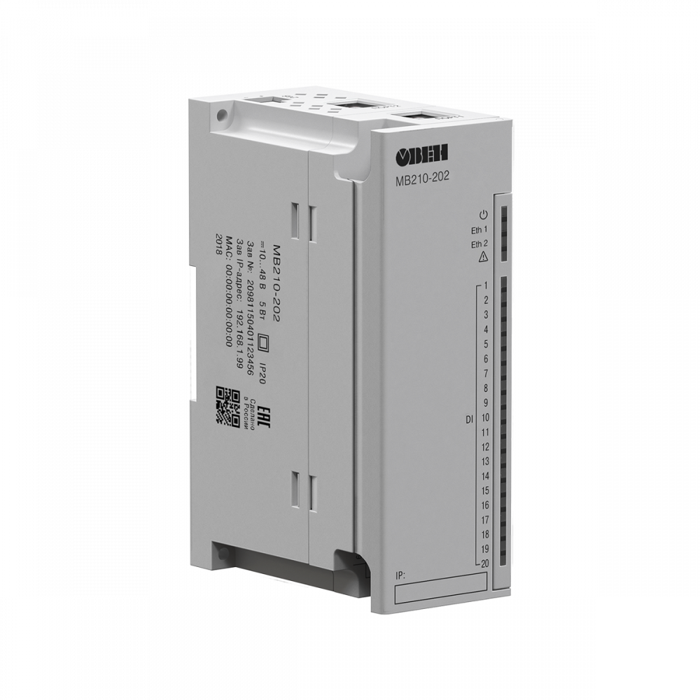 Модули дискретного ввода (Ethernet) МВ210