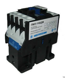 ПМЛ-1160ДМ УХЛ4 Б, 380В, 1з, 16А, нереверсивный, без реле, IP20  (ЭТ)