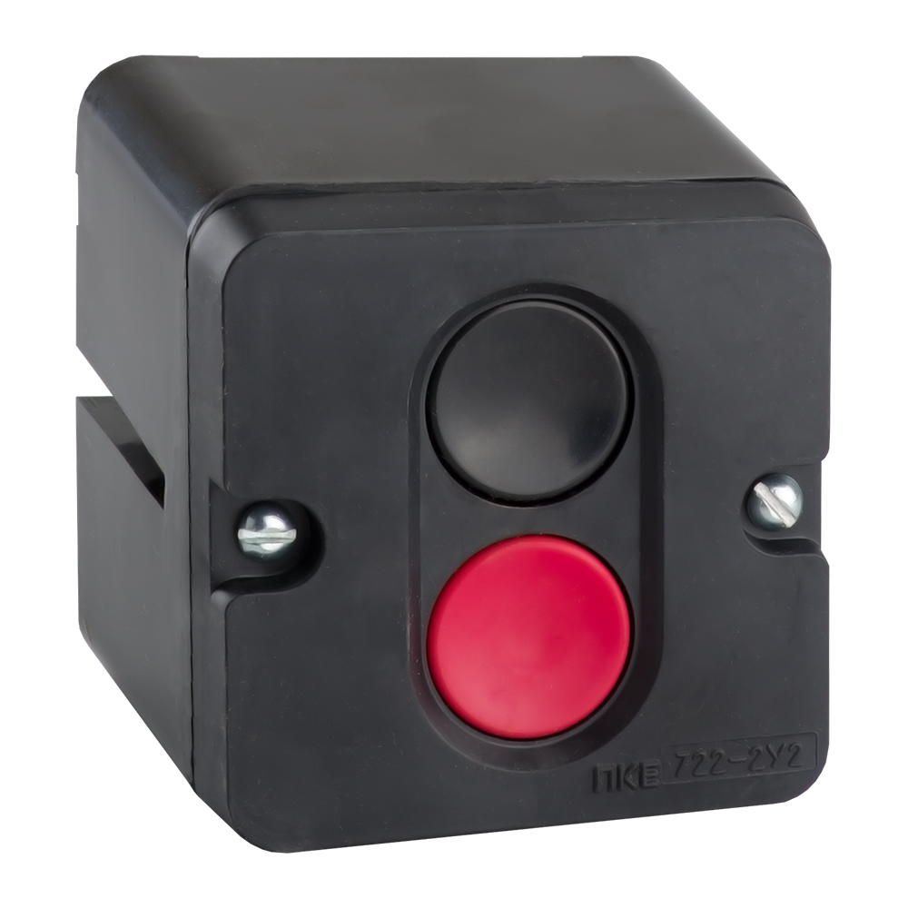 Пост кнопочный ПКЕ 722-2-У2-IP54-КЭАЗ, 20 шт