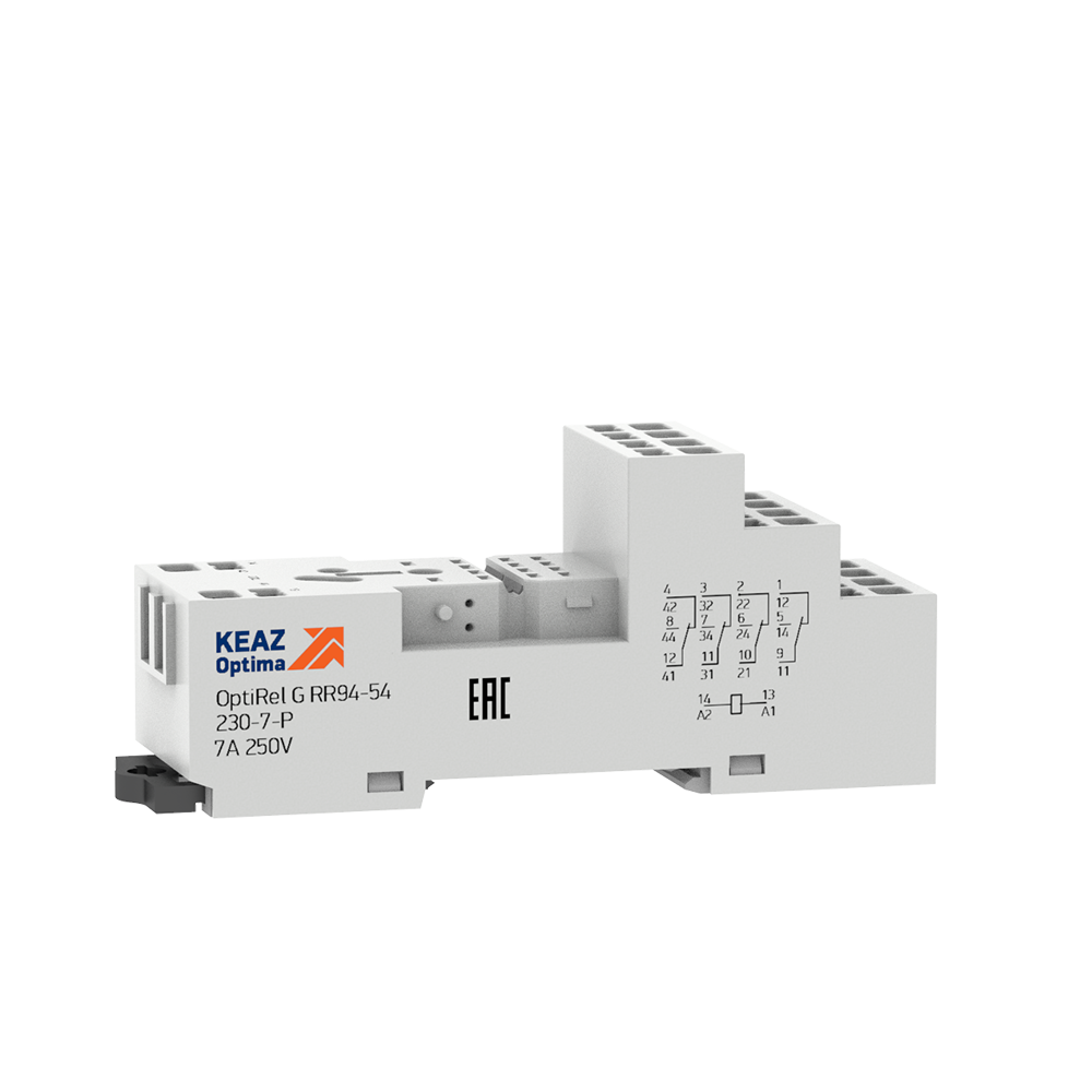 Розетка для реле OptiRel G RR94-54-230-7-P, 10 шт