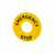 Табличка "Emergency Stop" 60мм (уп. 2 шт.)