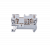 Клемма пружинная проходная, 2.5 мм², серая
