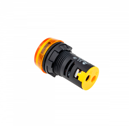 Сигнальная лампа, желтый, 220V AC/DC IP65