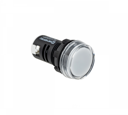 Сигнальная LED лампа, белый, 110V AC/DC IP65