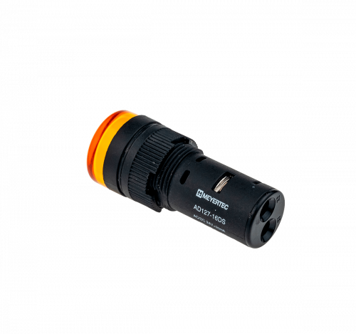 Сигнальная лампа 16мм, желтый, 24V AC/DC