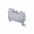Клемма пружинная проходная, 2.5 мм², серая