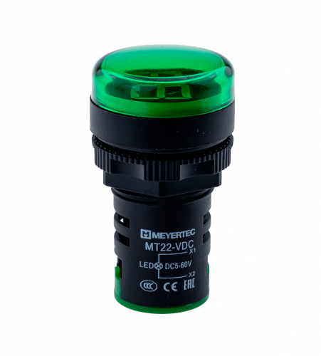 Индикатор напряжения, 5-60V DC, зеленый