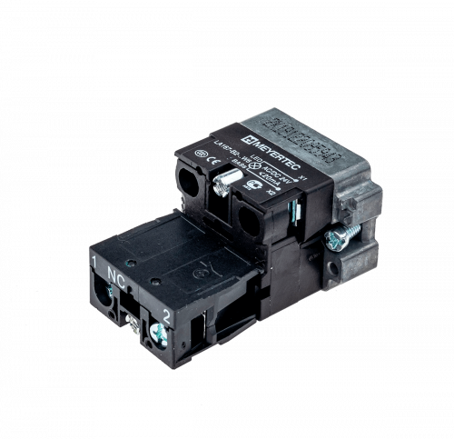 Основание с подсветкой 1NC красный 220V, металл