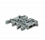 Клемма винтовая трехпроводная, 4 мм²